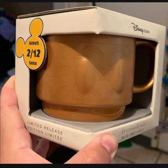 Disney limited release Mickey Mouse Memories 90th stackable mug 2/12 - Picture 1 of 2